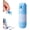 Blue, variant on 2-in-1 Paper Privacy Wipe Box Cutter,Water-Based Eraser Pen,Thermal Label Correction Marker with Mini Box Cutter,Quick Thermals Paper Data Eraser Pen,Privacy Protection for Label (Blue,1pcs)