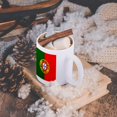 thumbnail image 5 of 3dRose, Flag of Portugal - Portuguese red and green with coat of arms shield - supporter fan country world, 15oz Mug, 5 of 7