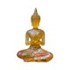 thumbnail image 3 of Estatua de Buda de Tailandia, obra de arte antigua coleccionable, artesanías, figuras de Buda de resina Amarillo, 3 of 9