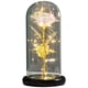 thumbnail image 2 of Flores Rosas en Vidrio Boda Con Rosa Artificial Creativa (dorado), 2 of 9