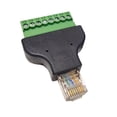thumbnail image 2 of Connecteur de terminal Mâle pour RJ45 Adaptateur Réseau 8 Broches Fiable, 2 of 6