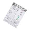 thumbnail image 4 of Clarinet Chords Poster, Exquisite Durable Portable Clarinet Fingering Chart Clear Print  For Band Room For Classroom L 56cm, 4 of 8