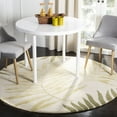 thumbnail image 2 of SAFAVIEH Soho Geri Floral Wool Area Rug, Ivory/Multi, 6' x 6' Square, 2 of 9