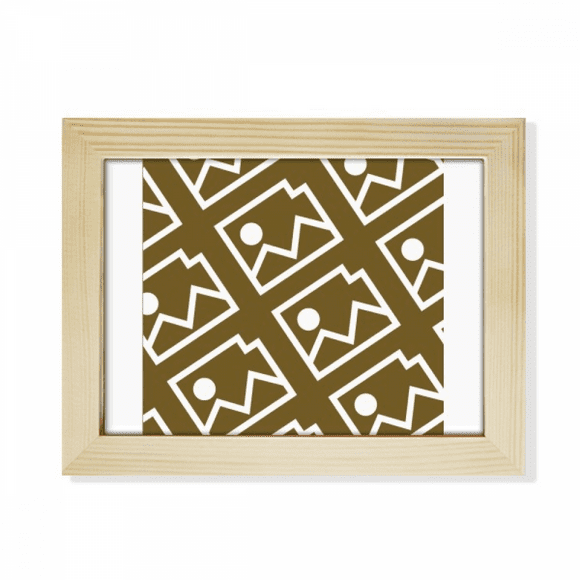 Photo Memorial Seal Patterns Desktop Photo Frame Picture Art Decoration Painting 6x8 inch