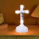 thumbnail image 5 of 3D Jesús LED Luz De Neón Escultura Lámpara Colgante Para Decoración De Iglesia Blanco Sunnimix Luz de la cruz de Jesús, 5 of 8