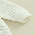 thumbnail image 4 of FNNMNNR Baby Round Neck Sweaters Long Sleeve Loose Knitted Pullovers, 4 of 7