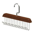 thumbnail image 2 of JJKBVCLO Functional Windproof Sock Clip Clothesline With 10 Clips Portable Folding Sock Rack Underwear Clothesline Rack Balcony Travel Versatile Slip Clothes Clip, 2 of 5