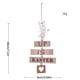 thumbnail image 4 of Xihbxyly Almacén. Colgante de Letras Decorativas de Conejo de Pascua de Madera con Letras Inicio Colgante de Letras de Primavera, 4 of 4