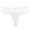 White, variant on Scyoekwg Women'S Thong Panties Breathable Underwear Comfortable Briefs Solid Color Soft Cheeky Panties Lace Briefs Hollow Out Underpants Underpants Wine M
