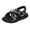 Silver, variant on Fozruso Summer Girls Sandals For Outdoor And Casual Wear Perfect For Ages 1 10,Sizes 9.5 Little Kid 3.5-4 Years(Black)