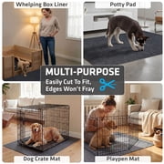 Drymate Jumbo Whelping Box Liner Mat, Potty Pad, Washable and Reusable Dog Puppy Pee Pad, Absorbent, Waterproof, Durable, Can Be Cut to Fit (48 x 100)