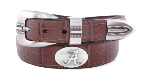 alabama leather belt