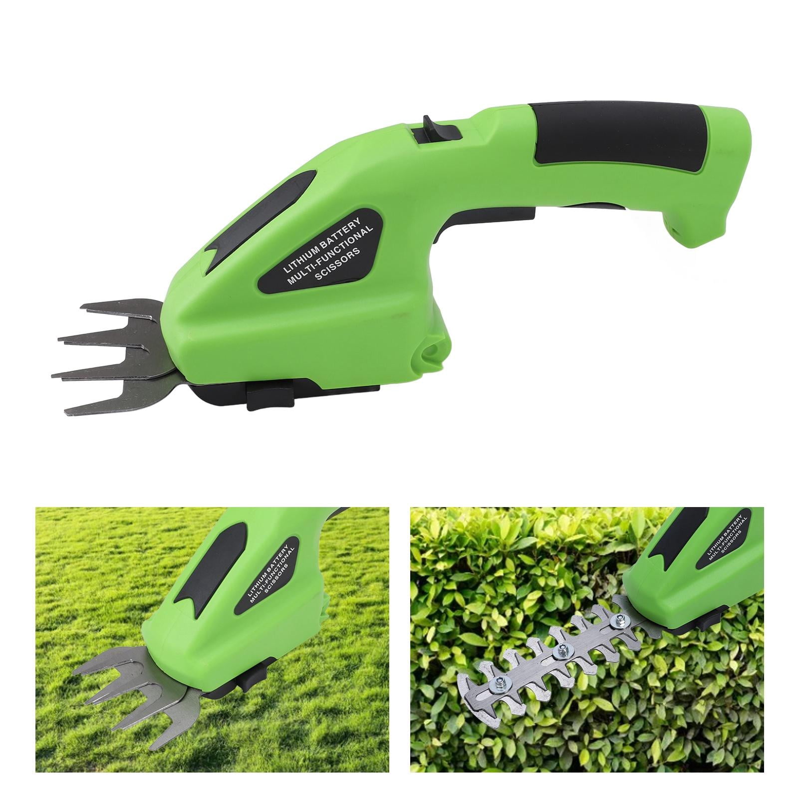 Xirurus 2‑in‑1 Cordless Grass Shear & Hedge Trimmer – 1300 mAh Battery, Dual‑Action Steel Blades, Ergonomic Anti‑Slip Handle