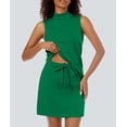 thumbnail image 4 of Conjunto de faldas Casly Lamiit, traje de tenis verde S para mujer, 4 of 7