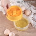 thumbnail image 1 of Neinkie Egg White Separator Non-stick Rapid Shell Breaking Time-saving Kitchen Supplies Egg White Separator for Kitchen, 1 of 9
