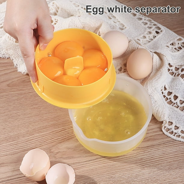 Yesbay Egg White Separator Rapid Shell Breaking Timesaving Kitchen