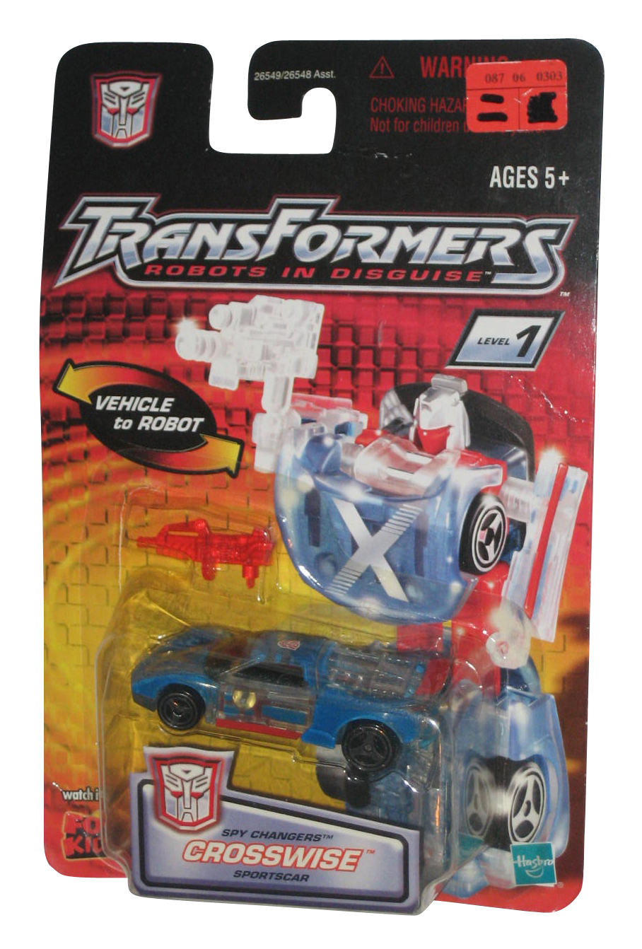 Transformers Robots In Disguise Crosswise Spy Changers Figure Toy Car