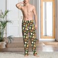 thumbnail image 2 of Balery Fruits Pantalones de pijama para hombre, pijama ultraligero, pantalón de descanso-3X-Large, 2 of 6