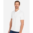 thumbnail image 2 of Harriton M205 Men's Valiant Cotton Snag Protect Polo-White-L, 2 of 6