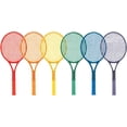 thumbnail image 2 of Champion Sports 21-Inch Plastic Tennis Racquet Set of 6 - Assorted Colors, 2 of 5