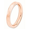 thumbnail image 4 of Sterling Silver Pink-Plated Ring, 4 of 10