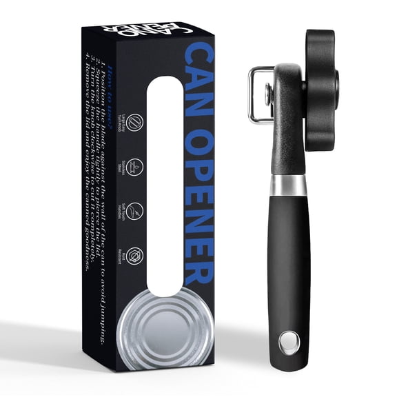 Canning opener manual type can opener, safe and smooth edges, stainless steel ergonomic can opener, kitchen, restaurant