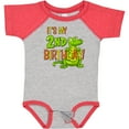 thumbnail image 3 of Inktastic It's My 2nd Birthday with Cute Green Alligator Boys or Girls Baby Bodysuit, 3 of 5