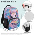 thumbnail image 7 of HUIACONG Cute Axolotl Print Back to School Backpack for Students Age 6-18 Large Capacity Lightweight Student Backpack for Elementary Middle High School Daily Use, 7 of 7