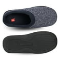 thumbnail image 6 of Hanes Mens ComfortSoft Memory Foam Padded Indoor/Outdoor Clog Slipper, 6 of 9