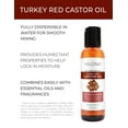 thumbnail image 2 of Castor Oil Turkey Red by Velona - 2 fl oz | 100% Pure and Natural Carrier Oil | Cold Pressed | Hair, Body and Skin Care | Use Today - Enjoy Results, 2 of 6