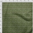thumbnail image 4 of oneOone Cotton Flex Green Fabric Damask Craft Projects Decor Fabric Printed By The Yard 40 Inch Wide, 4 of 5