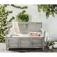 thumbnail image 2 of Safavieh Brisbane Indoor/Outdoor Modern Storage Bench, 2 of 8