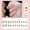 MY013 Gentle Flower [Glue], variant on Xiaohongshu cat eye gradual change wearing armor, three-dimensional flower French manicure 24 pieces finished fake nail direct sales