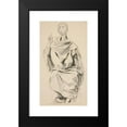 thumbnail image 2 of John Singer Sargent 15x24 Black Modern Framed Museum Art Print Titled - Draped&nbsp;Figure, 2 of 5