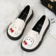 thumbnail image 1 of Zapatos de cuero de dibujos animados Kawaii Cinnamoroll Kuromi My Melody Sanrio, informales, con punta redonda, para primavera y otoño, novedad de 2022, 1 of 4