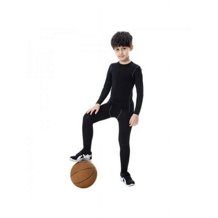 Quick-drying Boys Compression Base Layer Long Trousers