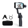 thumbnail image 1 of 3-Axis Gimbal Stabilizer for iPhone 15 14 13 Pro Max XS X XR Samsung s23 s22 Android Smartphone, Handheld Gimble with Focus Wheel, Phone Stabilizer for Video Recording Vlog - FUNSNAP Capture 2s Combo, 1 of 5