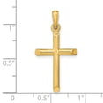 thumbnail image 3 of FB Jewels 14K Yellow Gold Cross Pendant, 3 of 4