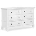thumbnail image 4 of Evolur Signature Cape May Double Dresser, Weathered White, 6 Drawers, 4 of 8