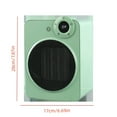 thumbnail image 2 of Aqestyerly Multifunctional Remote Control Heater Smart Fan Silent Cold Warm Heater for Bedroom Office Small Space Use HWRETIE, 2 of 2