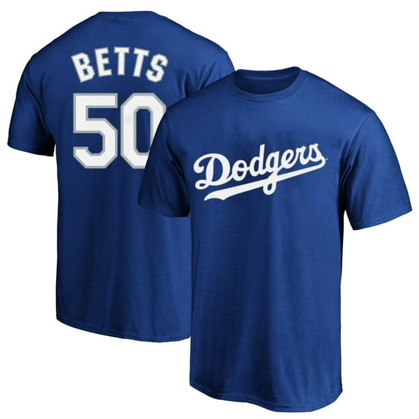 Mookie Betts Los Angeles Dodgers Big & Tall Name & Number TShirt