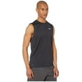 thumbnail image 2 of Nike Swim Men's Essential Sleeveless Hydroguard Rash Guard Black Small / Black, 2 of 3