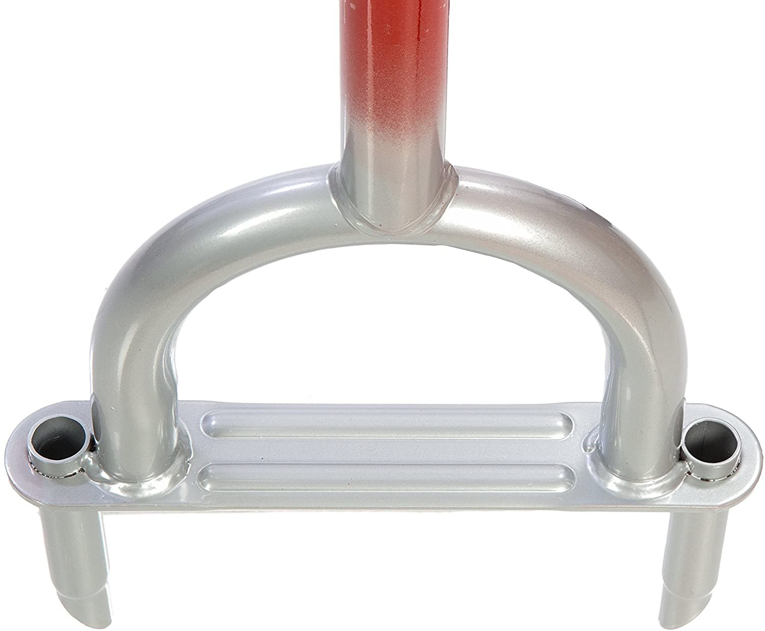 Garden Weasel Core Lawn Aerator - Comfort Grip Handle, Carbon Steel - Red