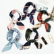 thumbnail image 5 of Sonducket Bufanda pequeña para mujer, chales de satén, cinta para el pelo Vintage, bufandas de moda portátiles, pañuelo multiusos para el Ropa, zapatos y accesorios Miscelánea Rosado, 5 of 6