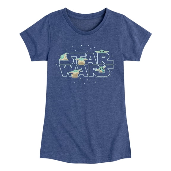 The Mandalorian - Grogu Star Wars - Youth Girls Short Sleeve T-Shirt