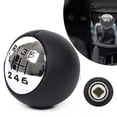 thumbnail image 2 of Black Gear Knob 6-Speed Shift Knob Car Interior Upgrade High Universality Fitment Long-Lasting Performance For 3008, 2 of 5