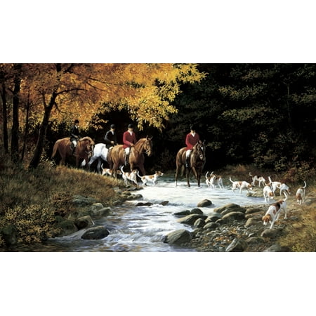 - Hunt Scene Mural