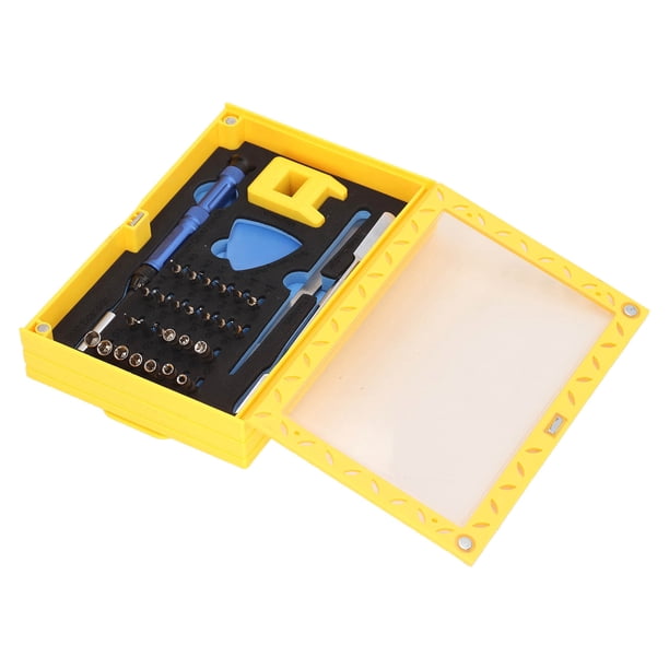 Juego de destornilladores magnéticos kit de enchufe de punta de destornillador resistente a impactos de acero de aleación CrV multifuncional para mantenimiento electrónico ANGGREK Otros