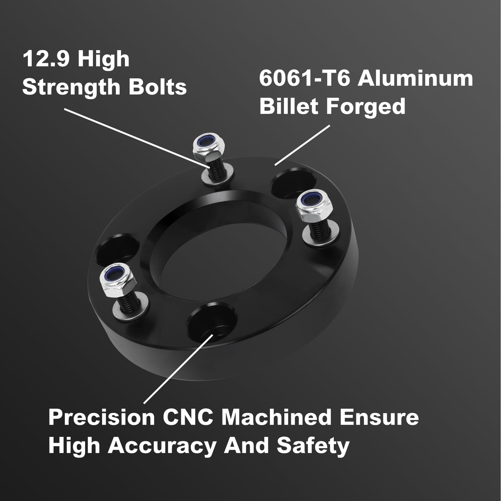 Sennachine 2" Front Leveling Lift Kit Fits Ford F-150 2WD 4WD 2004-2024 Suspension Spacers