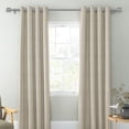 thumbnail image 2 of Urbanest Adjustable Single Curtain Rod Set Aspire Finials – 5/8-Inch Diameter, With Pewter Rod, 48–84 Inches, 2 of 6